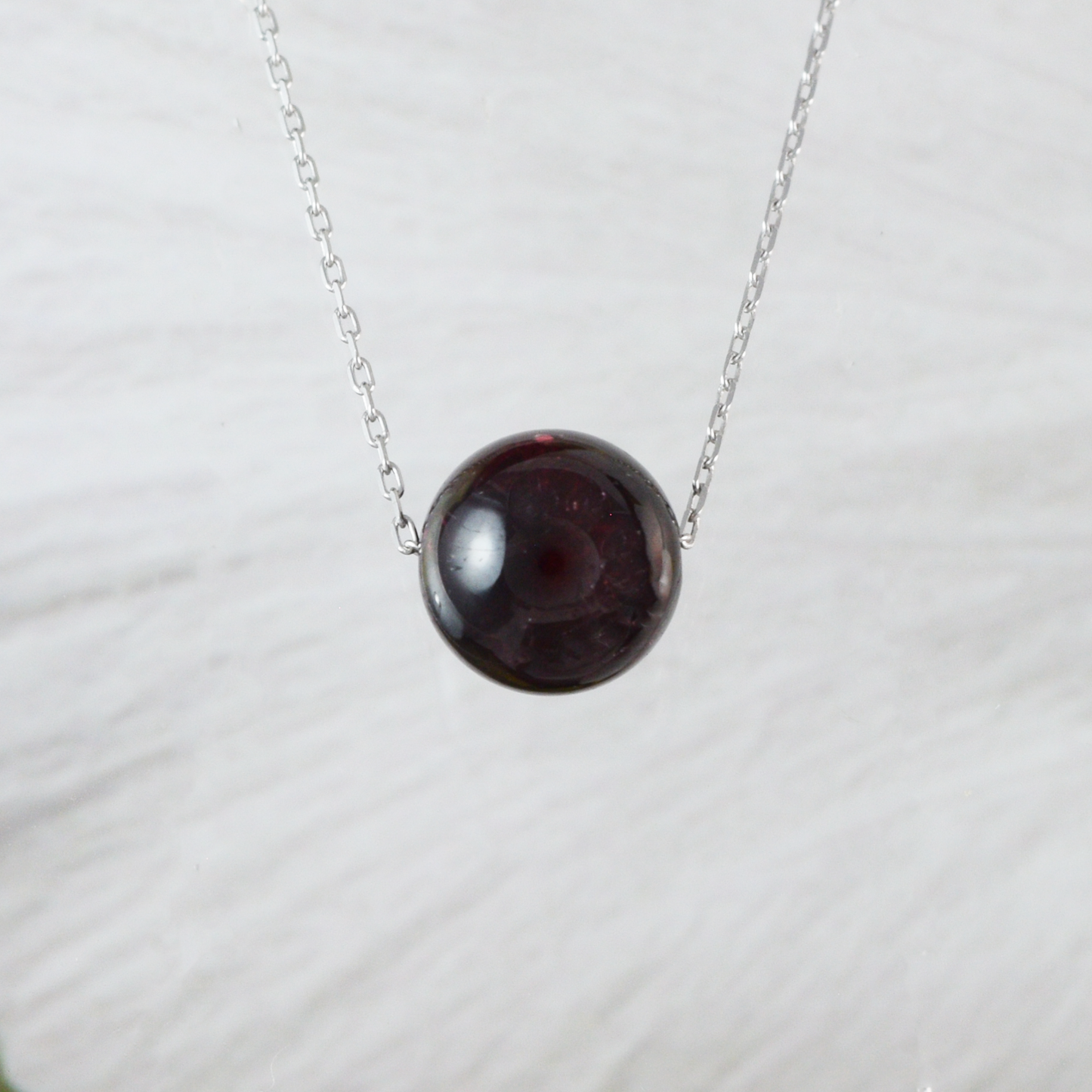 Beautiful Genuine Garnet Necklace - Hawaii Treasures Shop