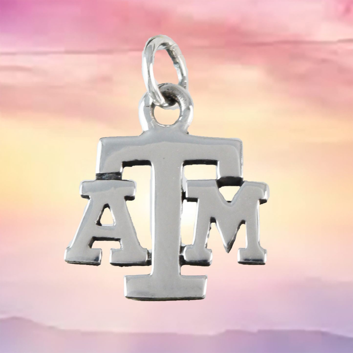 Silver Texas A&M University Necklace - Hawaii Treasures Shop