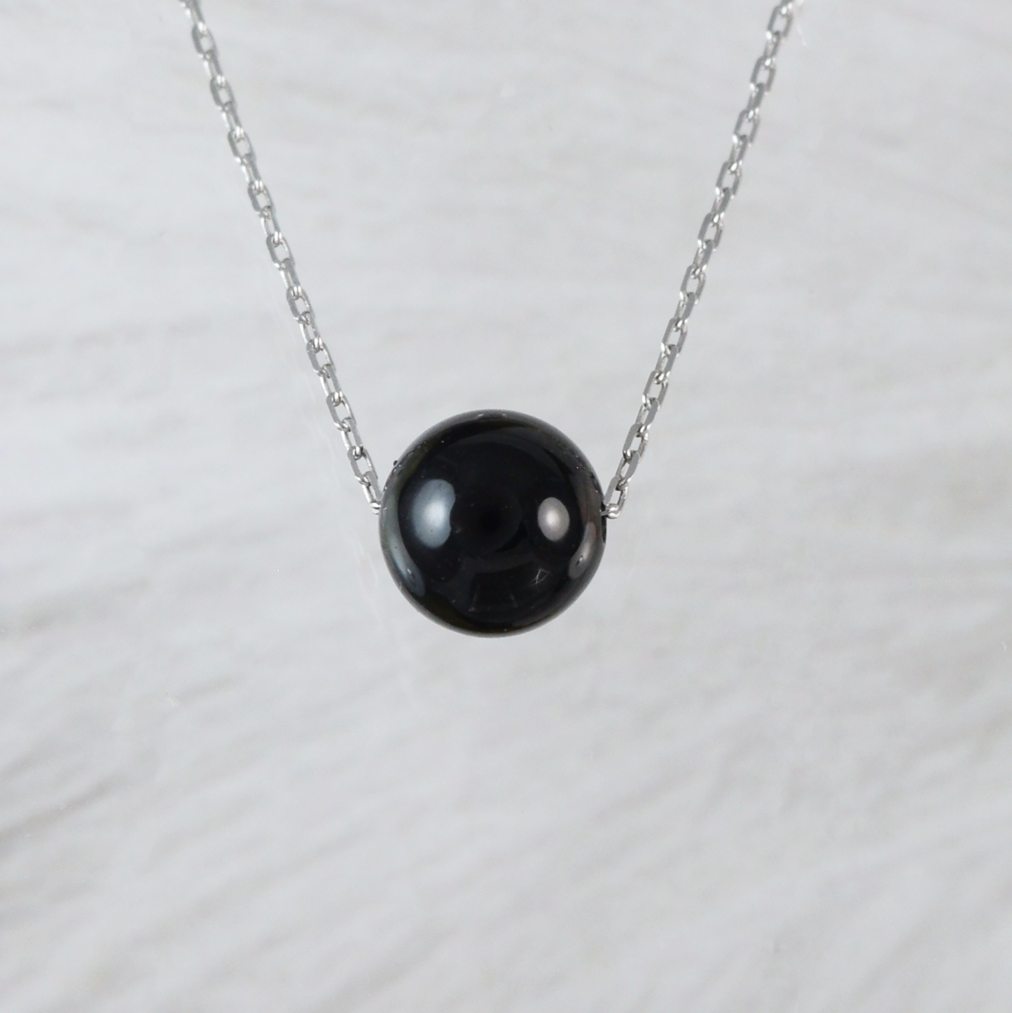 Unique Genuine Black Onyx Necklace - Hawaii Treasures Shop