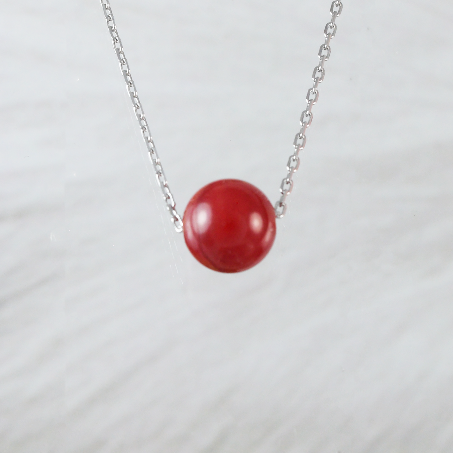 Unique Genuine Red Coral Necklace - Hawaii Treasures Shop