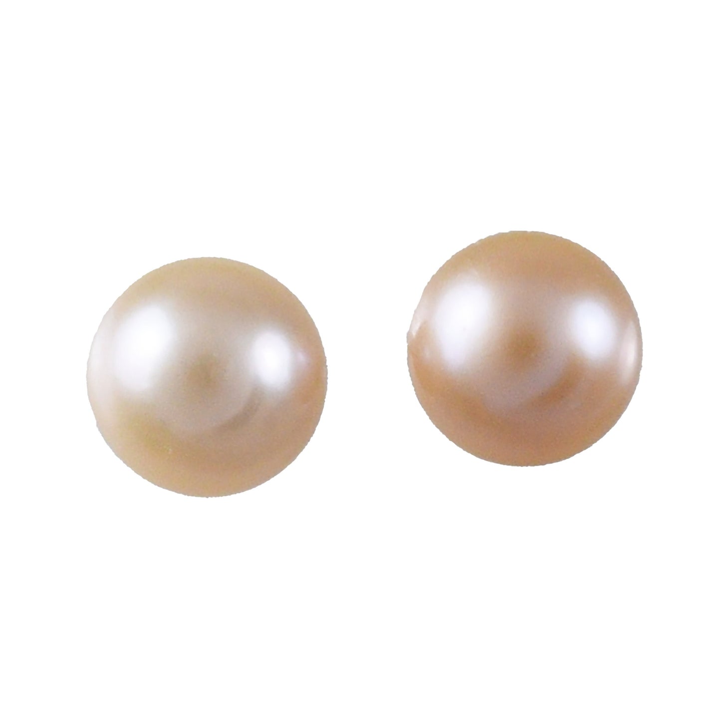 Hawaiian Genuine Pink Pearl Earrings, Sterling Silver Pink Pearl Stud Earrings, Hawaiian Jewelry, Christmas Birthday Mother Mom Gift