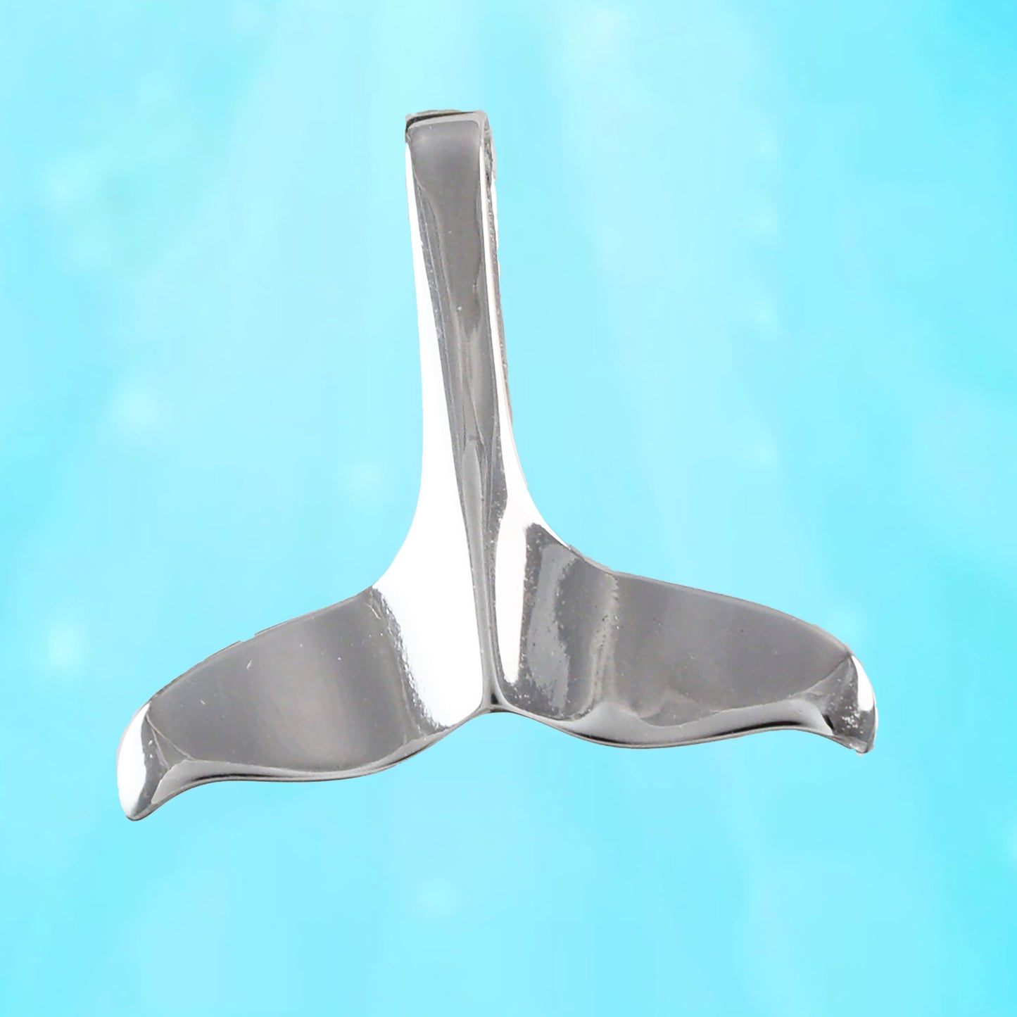 Hawaiian Whale Tail Pendant, Sterling Silver Whale Tail Pendant, Hawaiian Jewelry, Christmas Anniversary Mom Birthday Gift