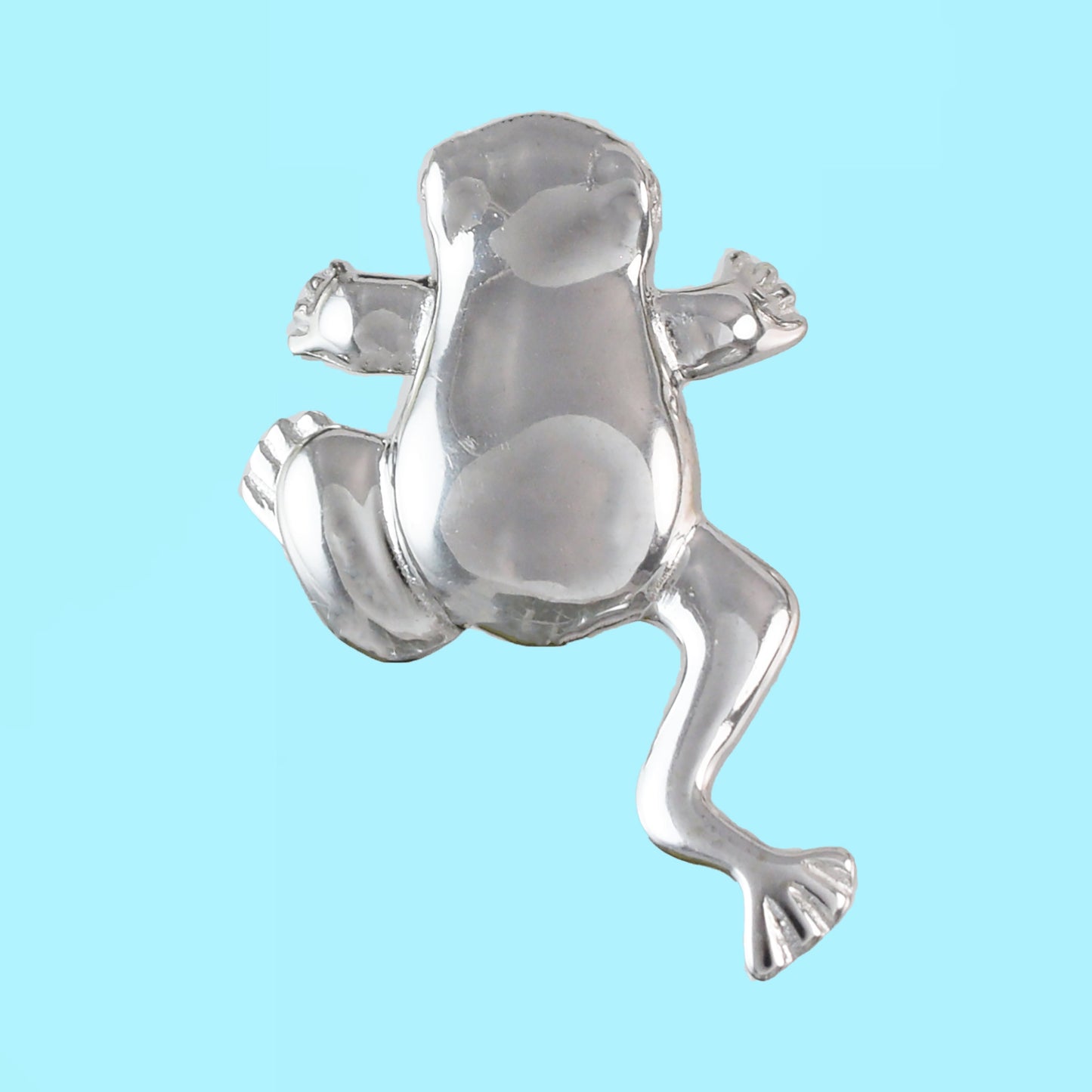 Hawaiian Frog Pendant, Sterling Silver Frog Charm Pendant, Hawaiian Jewelry, Christmas Anniversary Mom Birthday Gift