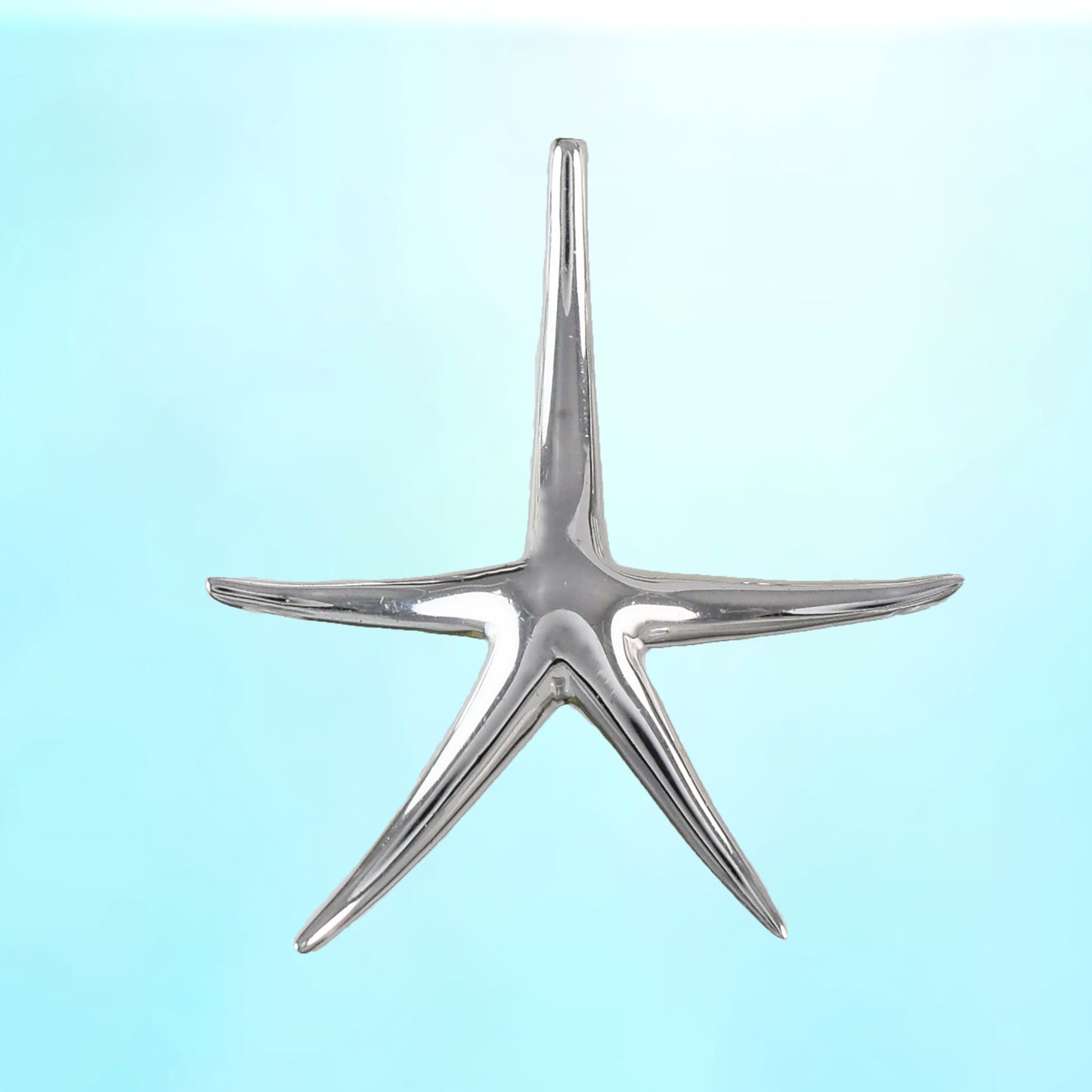 Hawaiian Large Starfish Pendant, Sterling Silver Starfish Pendant, Hawaiian Jewelry, Christmas Mom Anniversary Birthday Gift