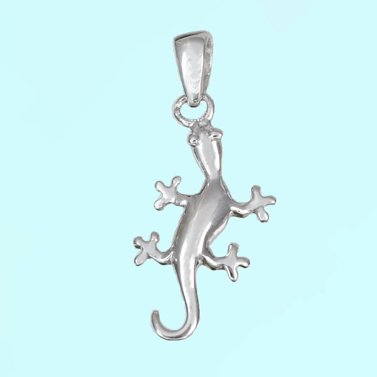 Hawaiian Gecko Pendant, Sterling Silver Gecko Pendant, Hawaiian Jewelry Christmas Present, Anniversary Gift, Birthday Gift