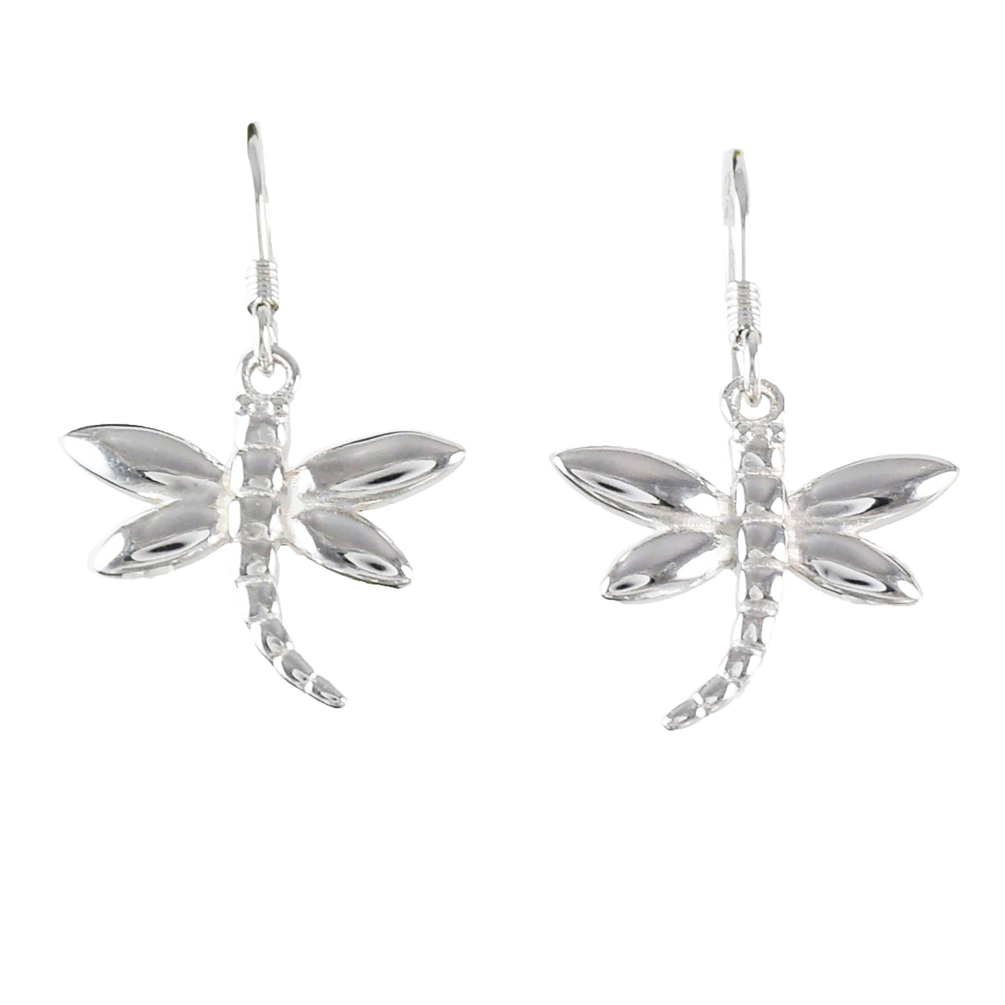 Hawaiian Dragonfly Earrings, Sterling Silver Dragonfly Dangle Earrings, Hawaiian Jewelry, Christmas Anniversary Birthday Gift