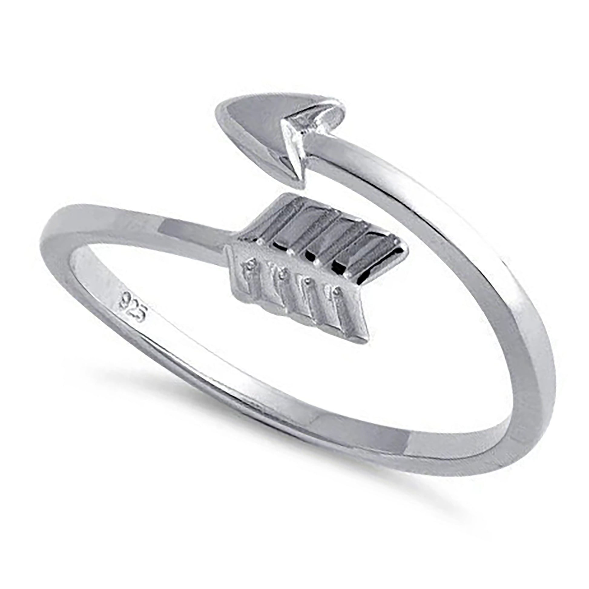 Arrow ring in sterling silver