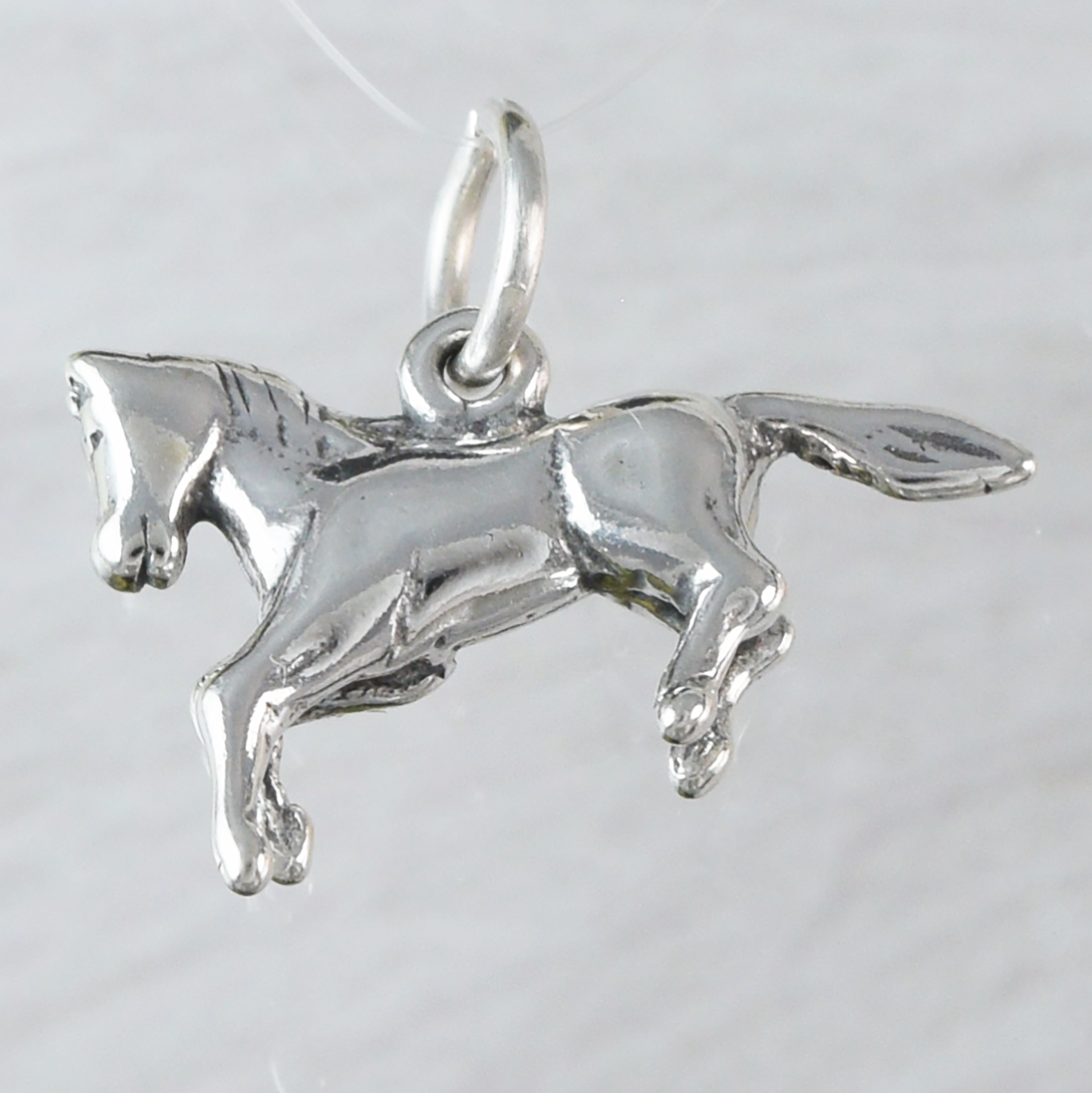 Silver Horse Necklace - Hawaii Treasures Shop
