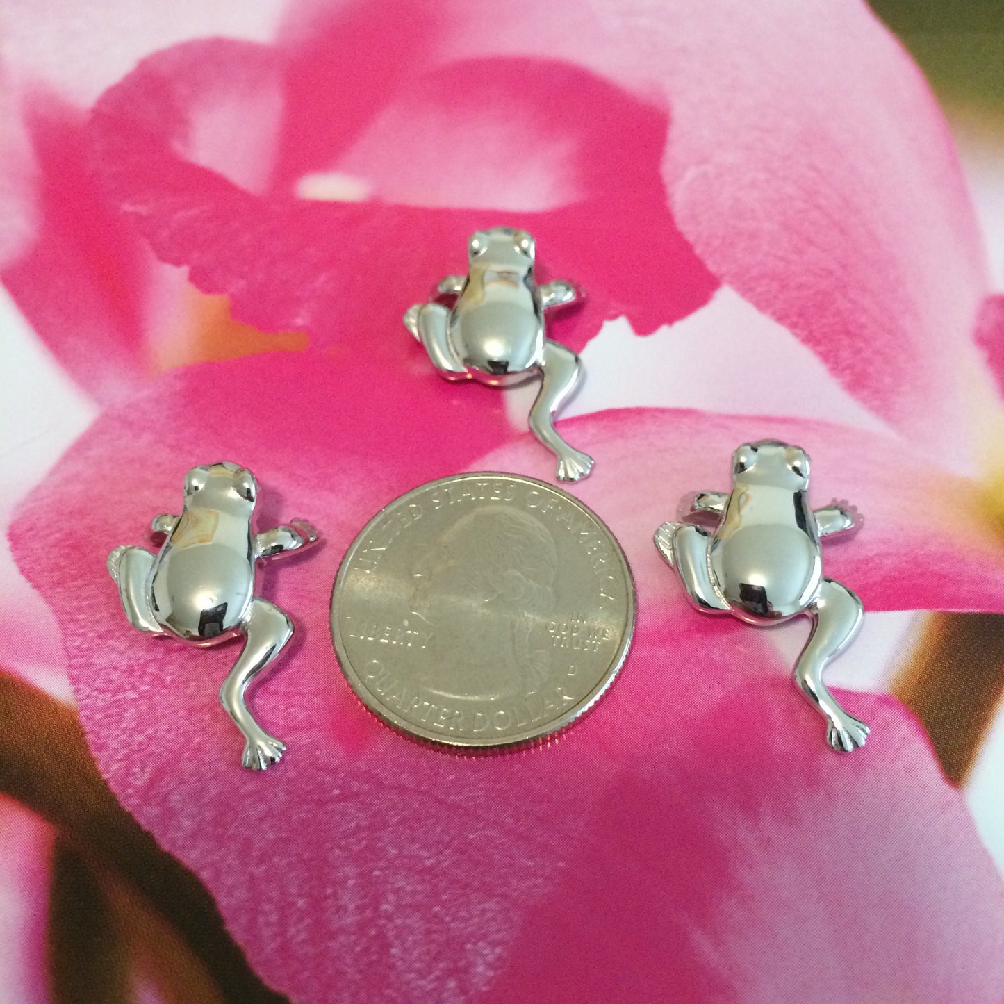 Hawaiian Frog Pendant, Sterling Silver Frog Charm Pendant, Hawaiian Jewelry, Christmas Anniversary Mom Birthday Gift