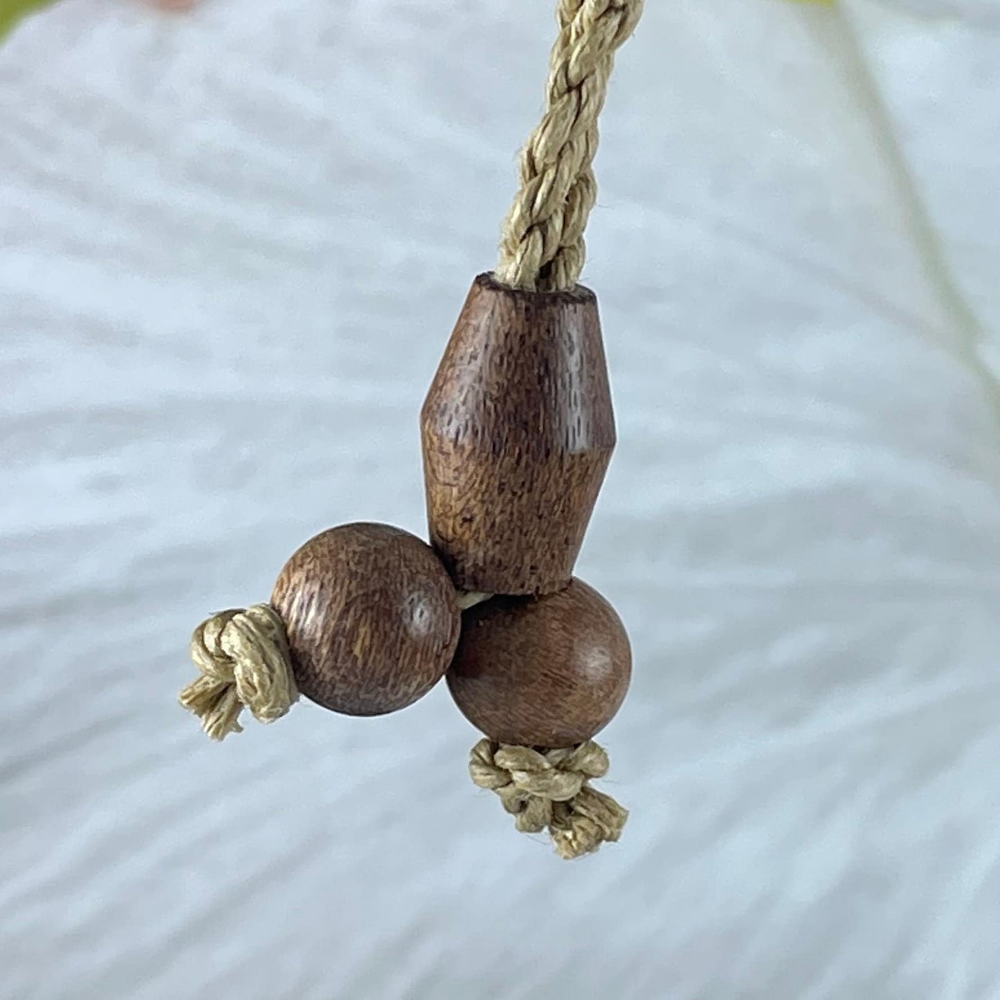 Hawaiian X-Large Koa Wood Fish Hook Necklace, Hand Carved Genuine Koa Wood Fish Hook Necklace, N9135 Birthday Mother Gift